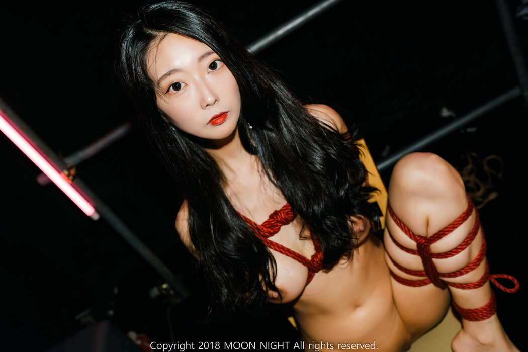 Mona 모나, [Moon Night Snap] SM Club 아트 본디지 (with 마스터) Set.02