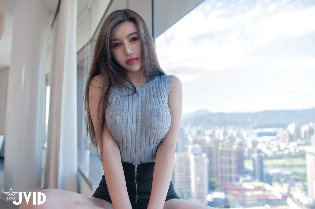 JVID精品 夢幻般的美巨乳女神【木木森】景觀高樓內的裸體誘惑 Set.01