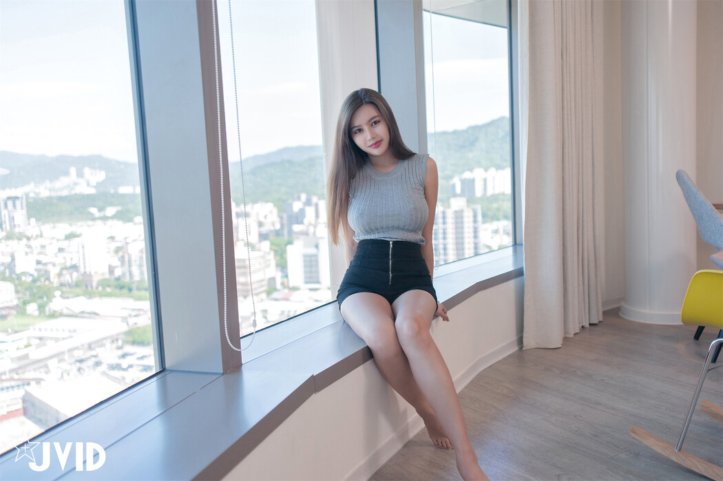 JVID精品 夢幻般的美巨乳女神【木木森】景觀高樓內的裸體誘惑 Set.01