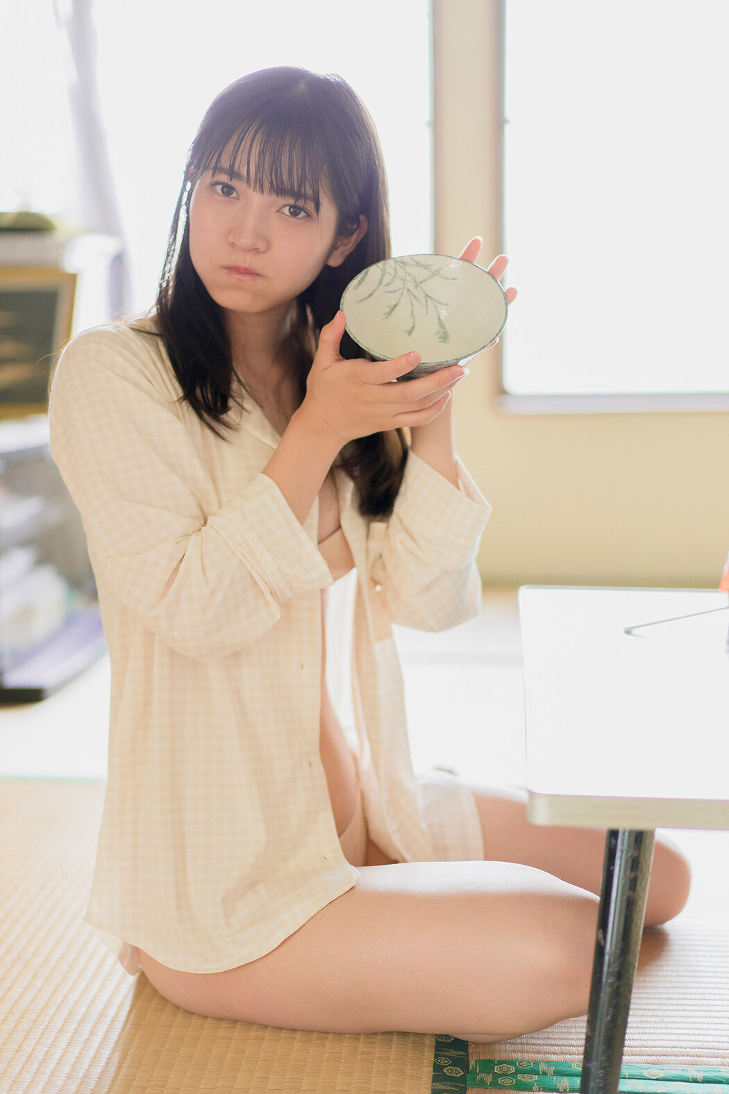 Nanako Kurosaki 黒嵜菜々子, FLASHデジタル写真集 「青春しよっか~日曜日の朝編~」 Set.01