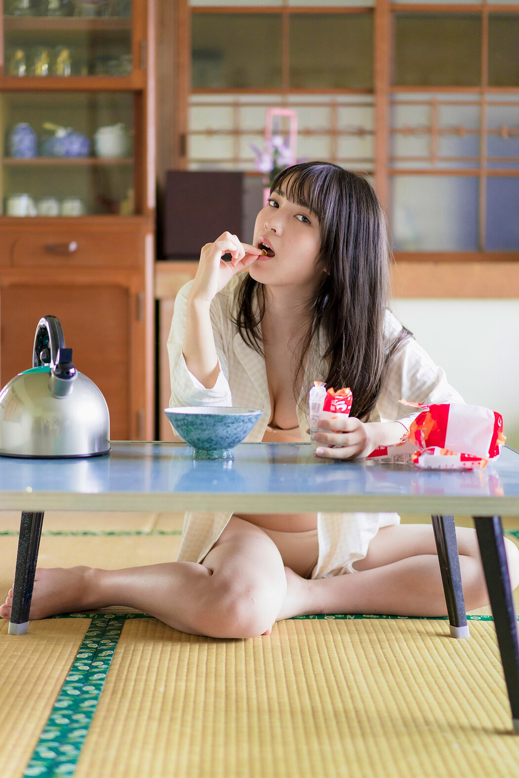 Nanako Kurosaki 黒嵜菜々子, FLASHデジタル写真集 「青春しよっか~日曜日の朝編~」 Set.01