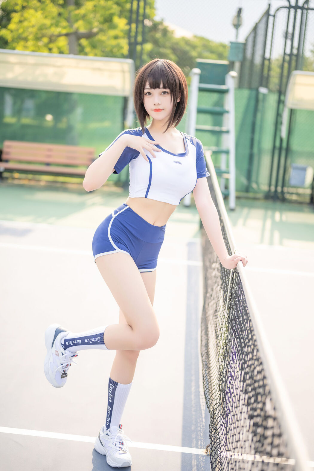 [Net Red COSER Photo] Cute Miss Sister Honey Cat Qiu - Gymnastics