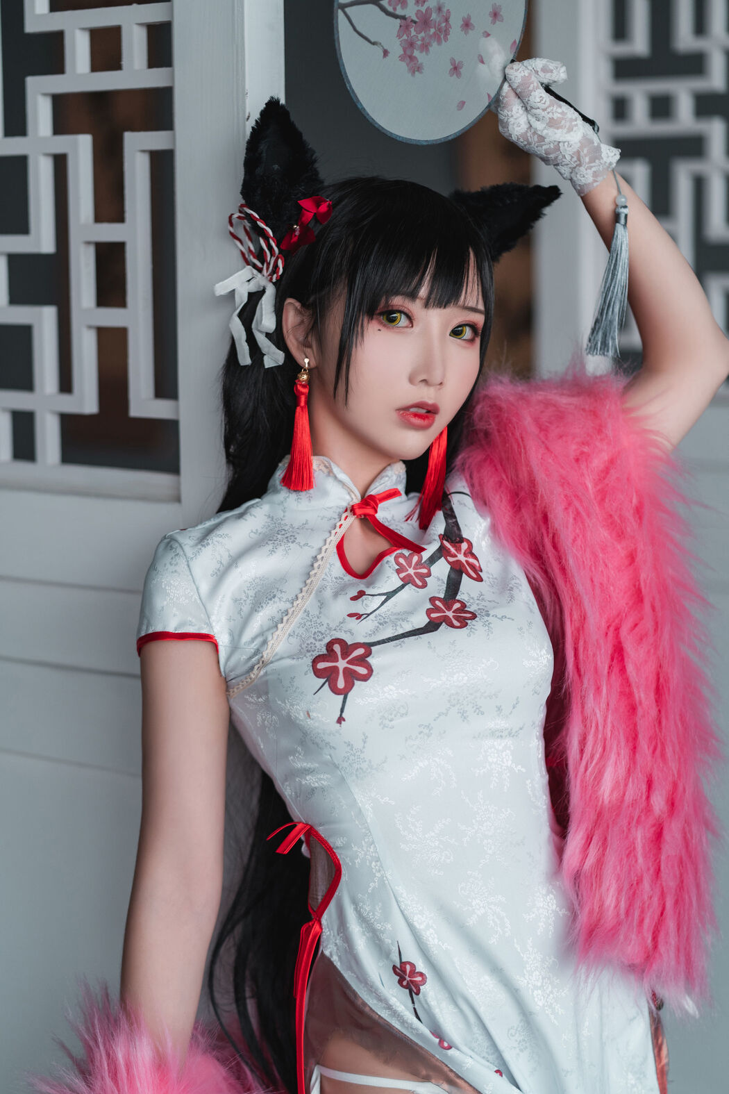 [Net Red COSER] Cute and popular Coser Noodle Fairy - Cheongsam Atago