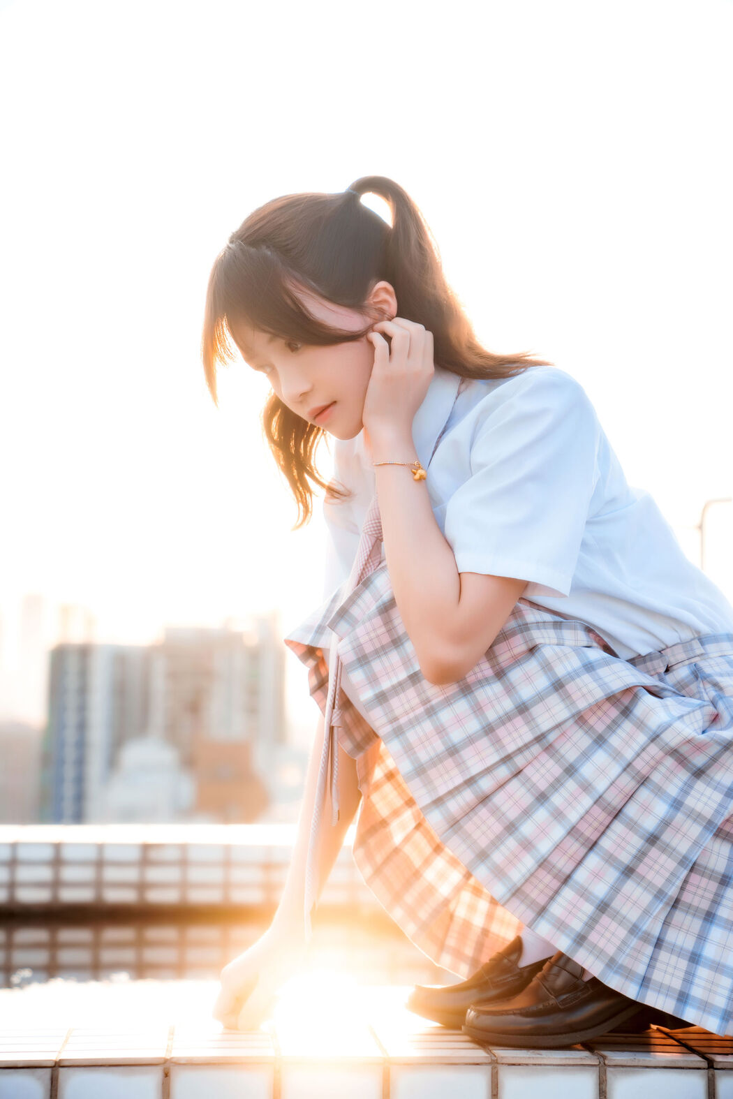 [Net Red COSER Photo] Cherry Peach Meow - Orange Soda