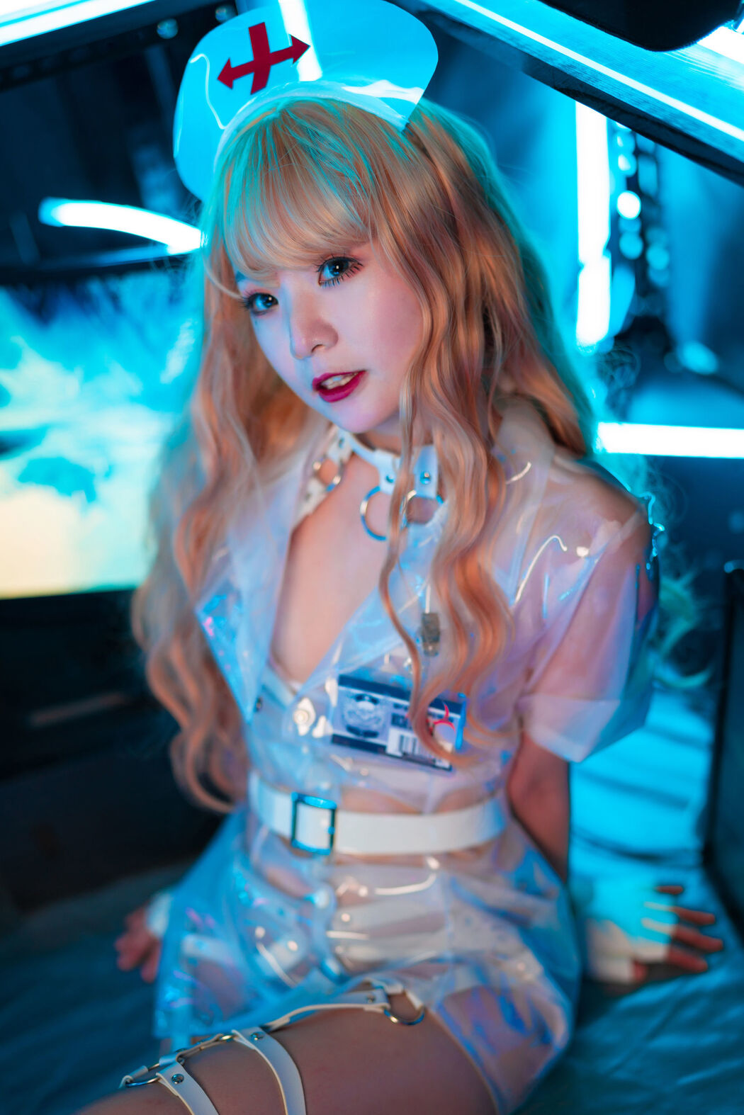 [Net Red COSER] Cute Girl is Qing Shui - Nurse Crooked