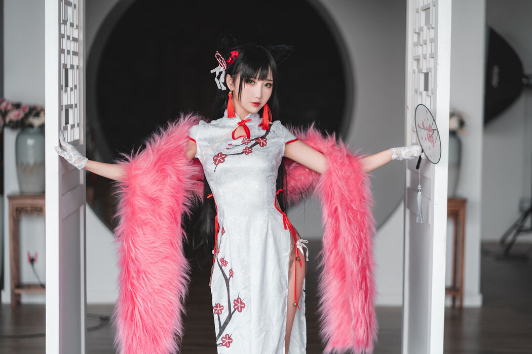 [Net Red COSER] Cute and popular Coser Noodle Fairy - Cheongsam Atago