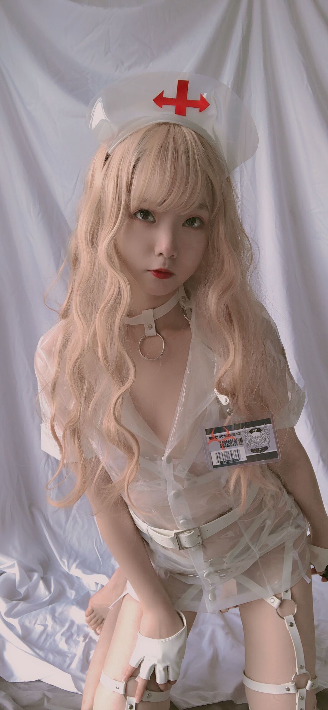 [Net Red COSER] Cute Girl is Qing Shui - Nurse Crooked