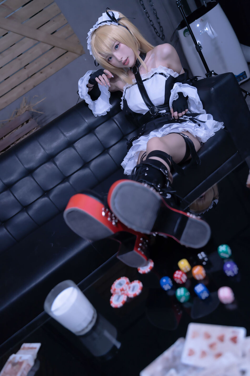 [Internet Celebrity COSER Photo] Stunning Shimizu Yuno-Marie Rose Original Costume