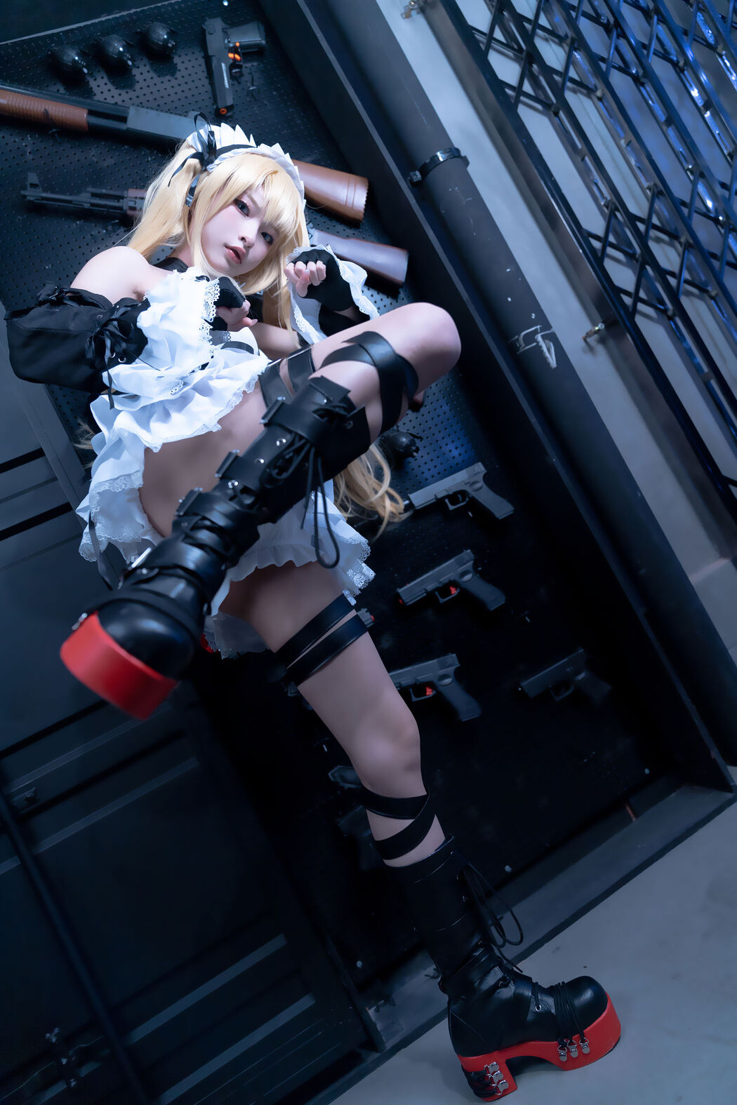 [Internet Celebrity COSER Photo] Stunning Shimizu Yuno-Marie Rose Original Costume