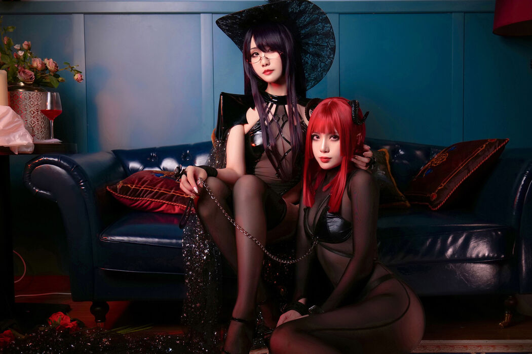 [Internet celebrity COSER photo] Anime blogger Xiaomei Ma & Yang Dazhen - Witch Gathering