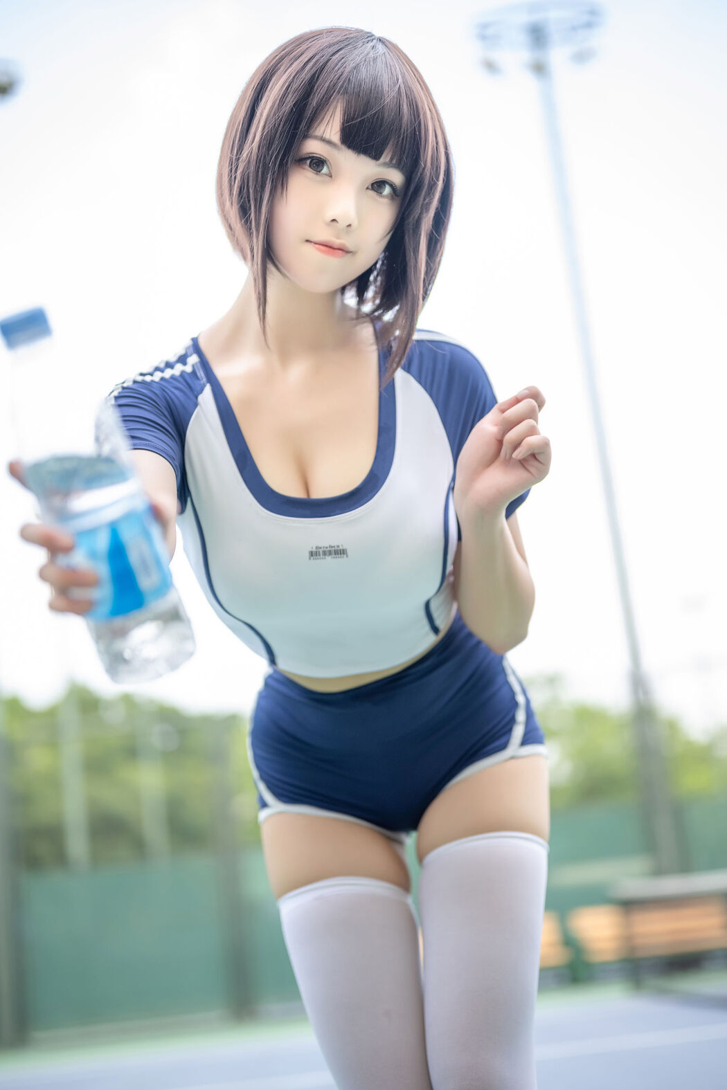 [Net Red COSER Photo] Cute Miss Sister Honey Cat Qiu - Gymnastics
