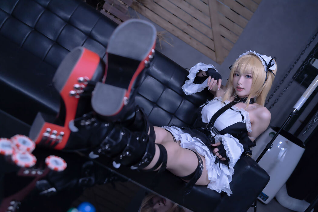 [Internet Celebrity COSER Photo] Stunning Shimizu Yuno-Marie Rose Original Costume