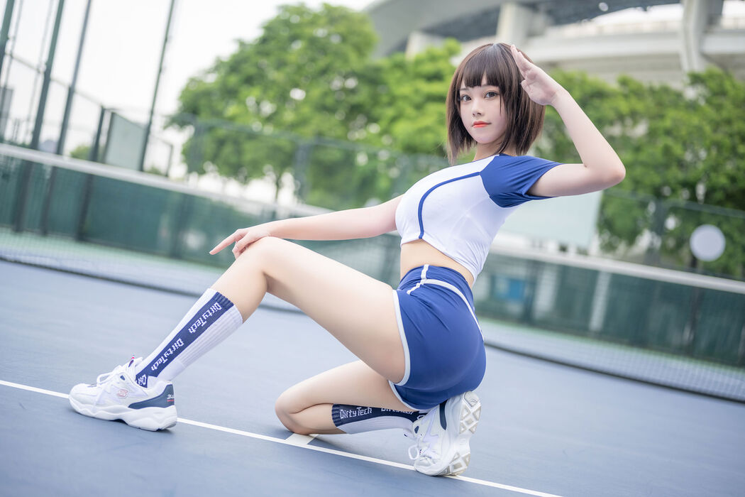 [Net Red COSER Photo] Cute Miss Sister Honey Cat Qiu - Gymnastics