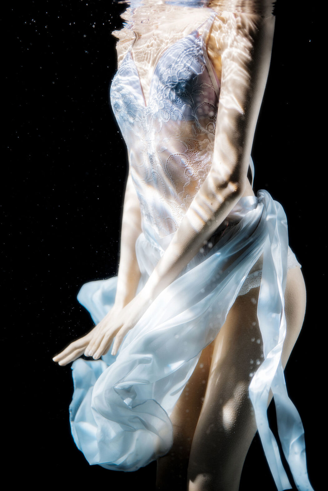 [Internet Celebrity COSER] Cute Miss Sister Mu Mian Mian OwO - Clear Underwater