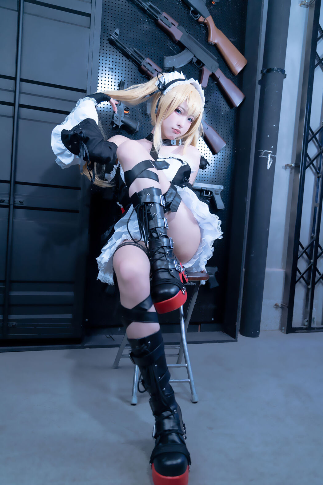 [Internet Celebrity COSER Photo] Stunning Shimizu Yuno-Marie Rose Original Costume