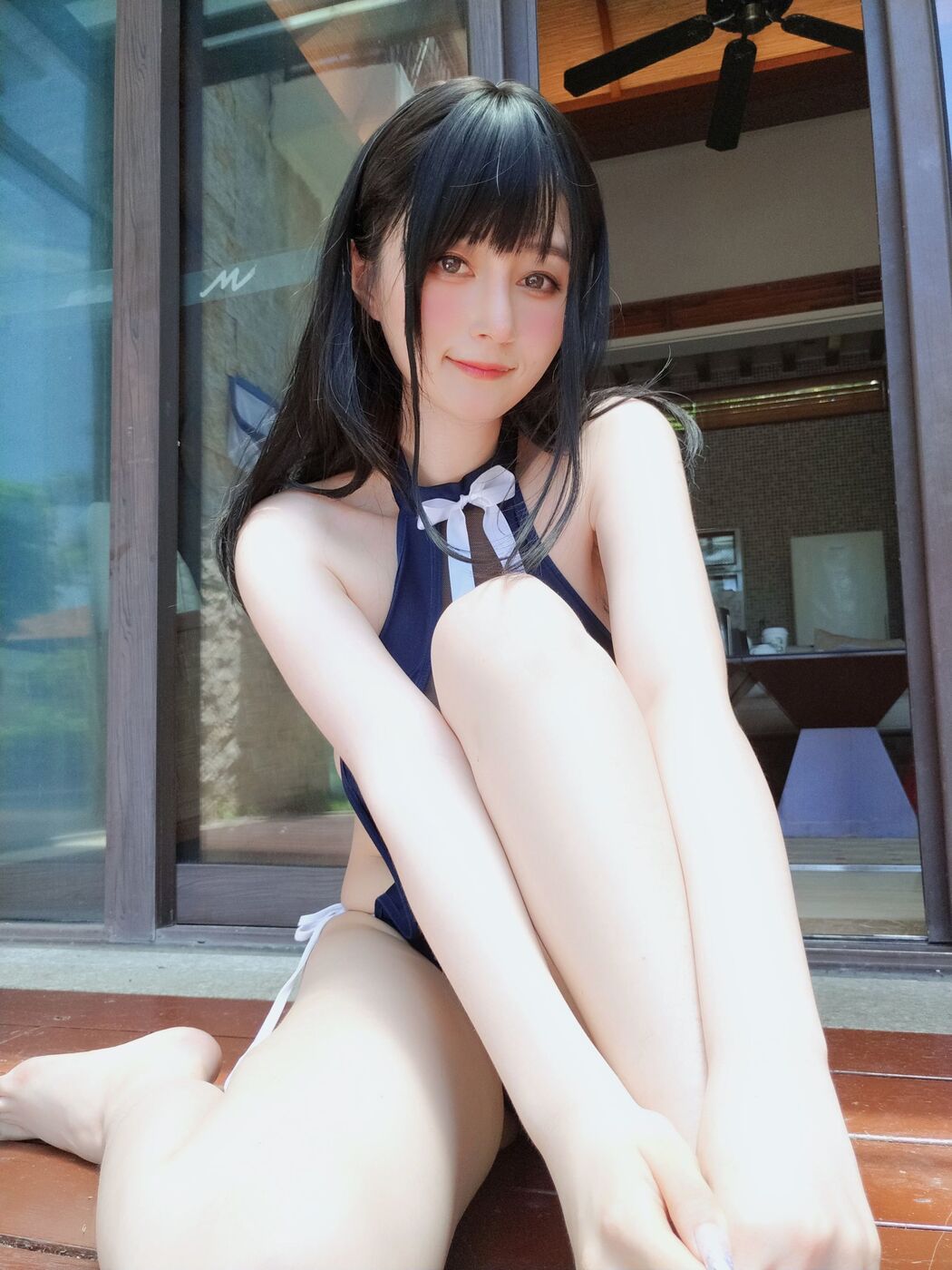 [Net Red COSER Photo] Miss Coser Baiyin - Hollow Swimsuit