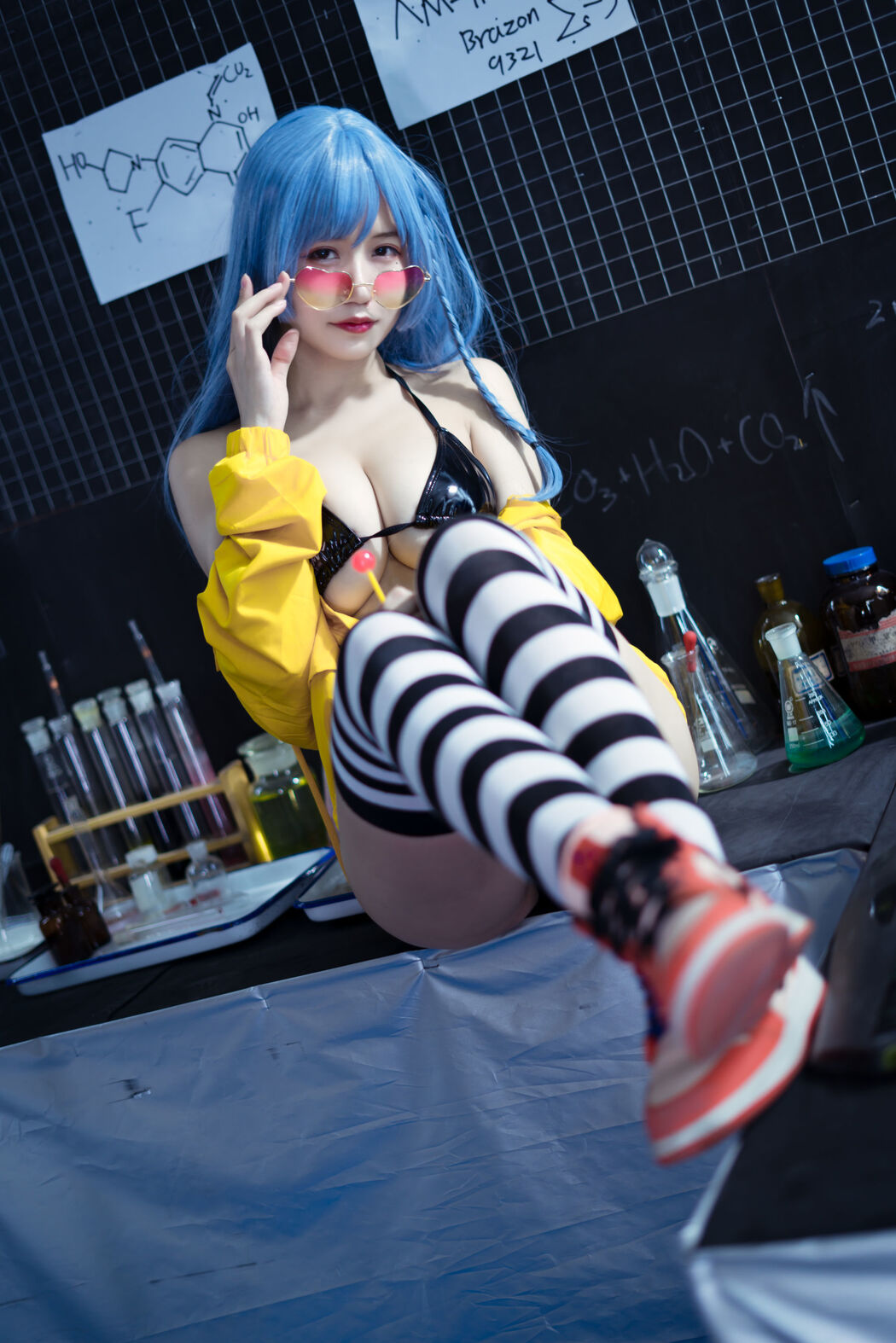 [Net Red COSER] Anime blogger Chiyo Kokura w - Captain