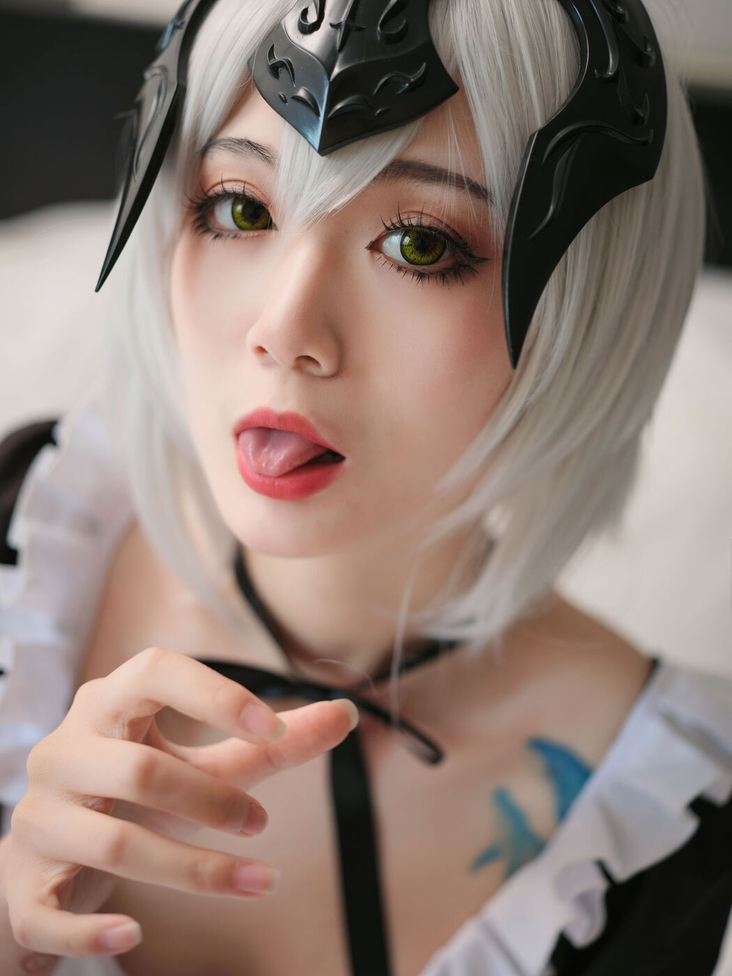[Net Red COSER Photo] One-meter-eight pear-fantasy maid