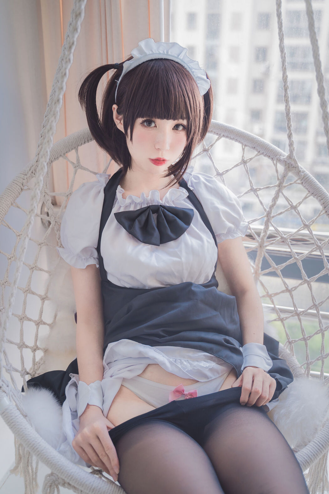 [Net Red COSER] Saiyuan Temple Nange - Black Sox Cover Photo