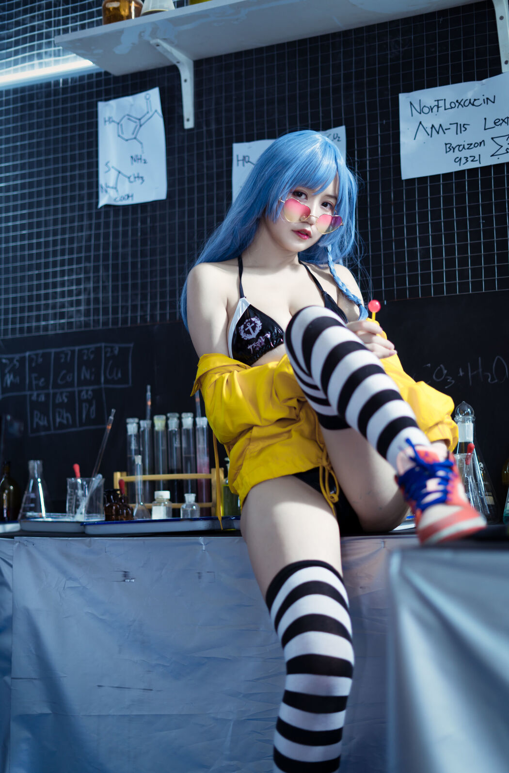 [Net Red COSER] Anime blogger Chiyo Kokura w - Captain