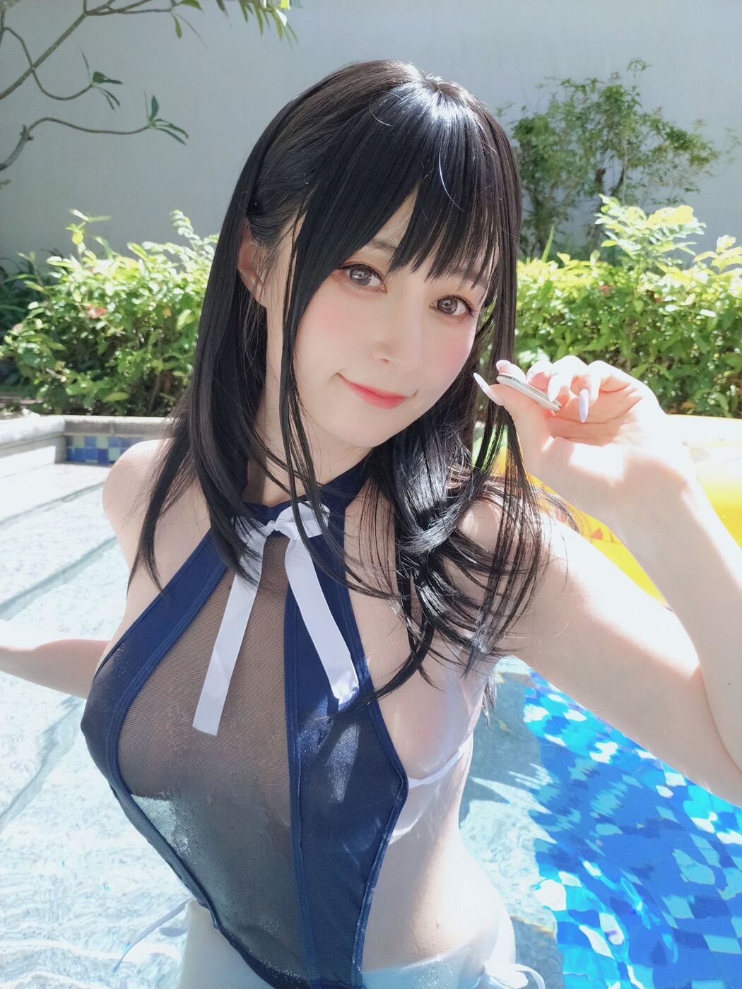 [Net Red COSER Photo] Miss Coser Baiyin - Hollow Swimsuit