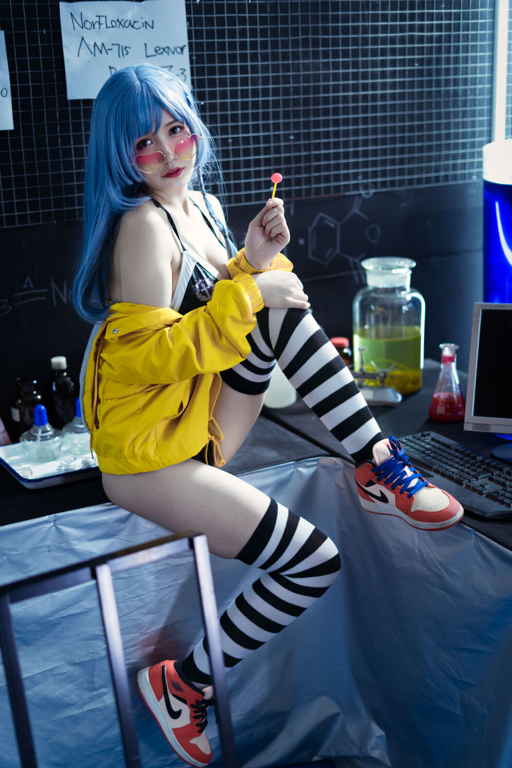 [Net Red COSER] Anime blogger Chiyo Kokura w - Captain