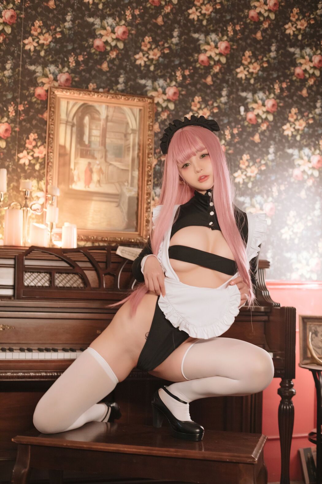 [Net Red COSER Photo] Sakurai Ningning - Retro Maid