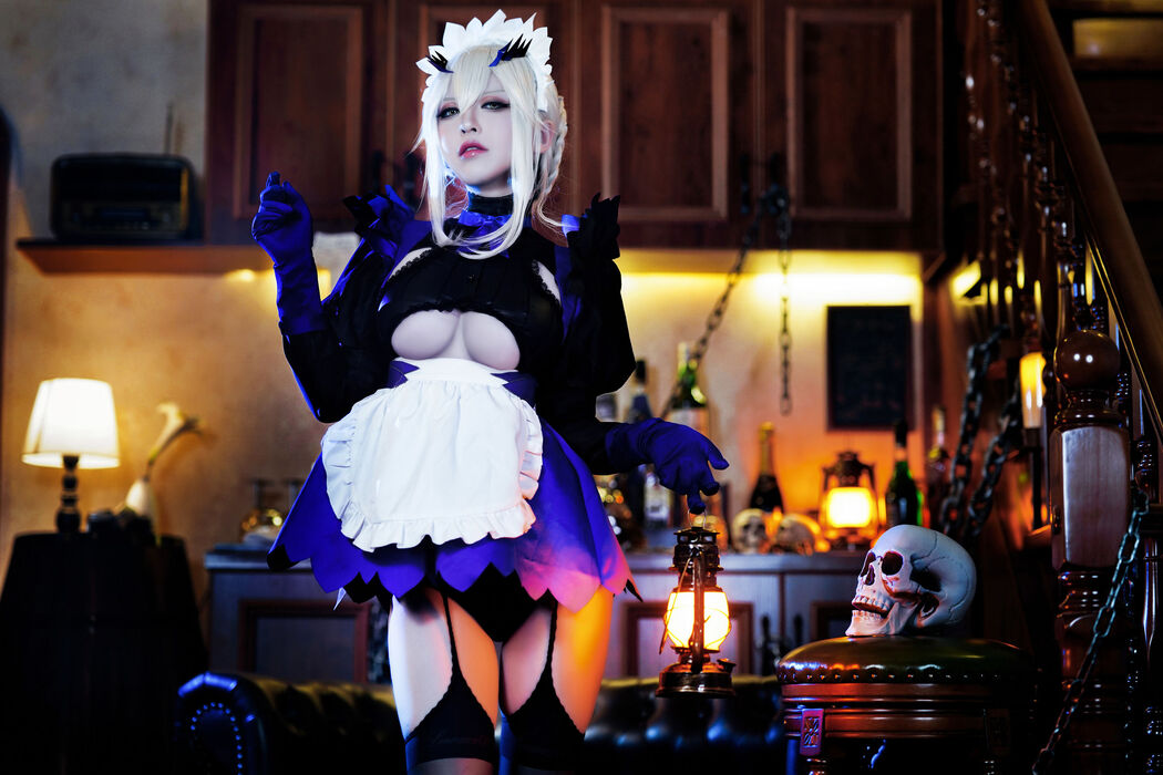 [Net Red COSER Photo] Half and Half Son - LancerAlter Maid