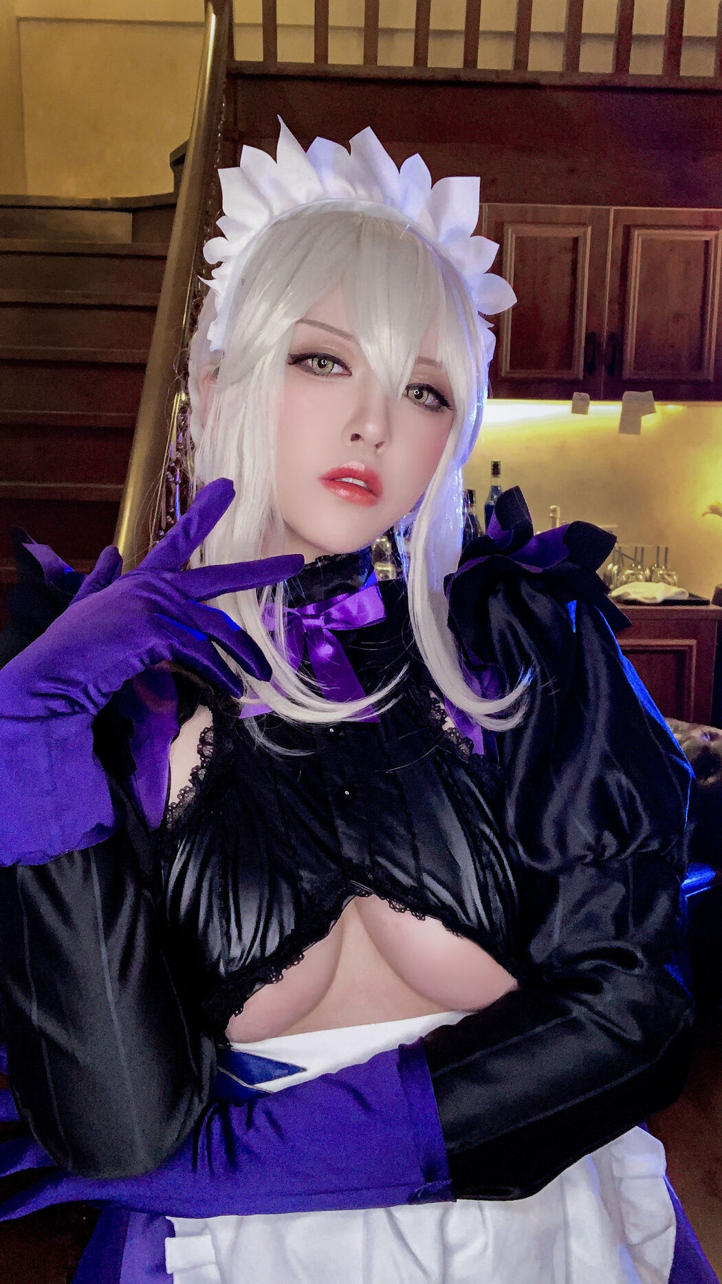 [Net Red COSER Photo] Half and Half Son - LancerAlter Maid