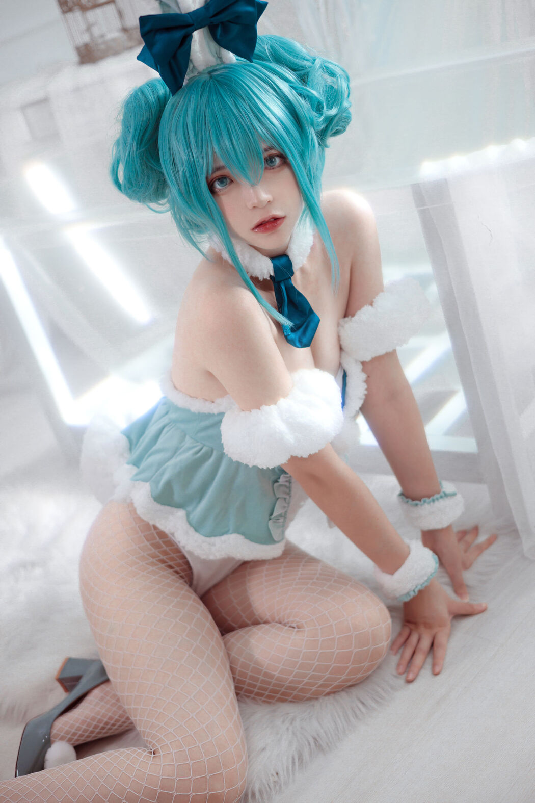 [Net Red COSER Photo] Crazy Cat ss - Miku Hatsune Bunny Girl