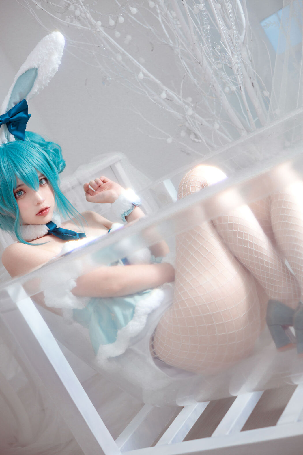 [Net Red COSER Photo] Crazy Cat ss - Miku Hatsune Bunny Girl