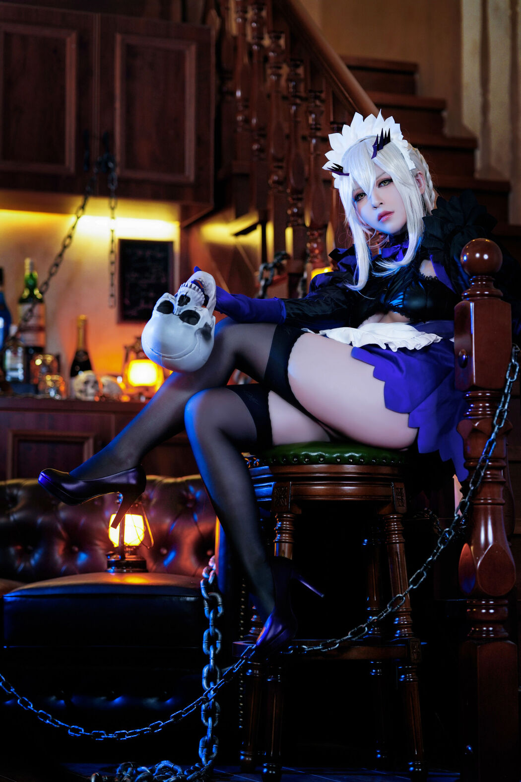 [Net Red COSER Photo] Half and Half Son - LancerAlter Maid