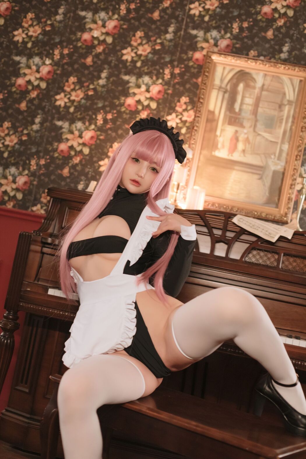 [Net Red COSER Photo] Sakurai Ningning - Retro Maid