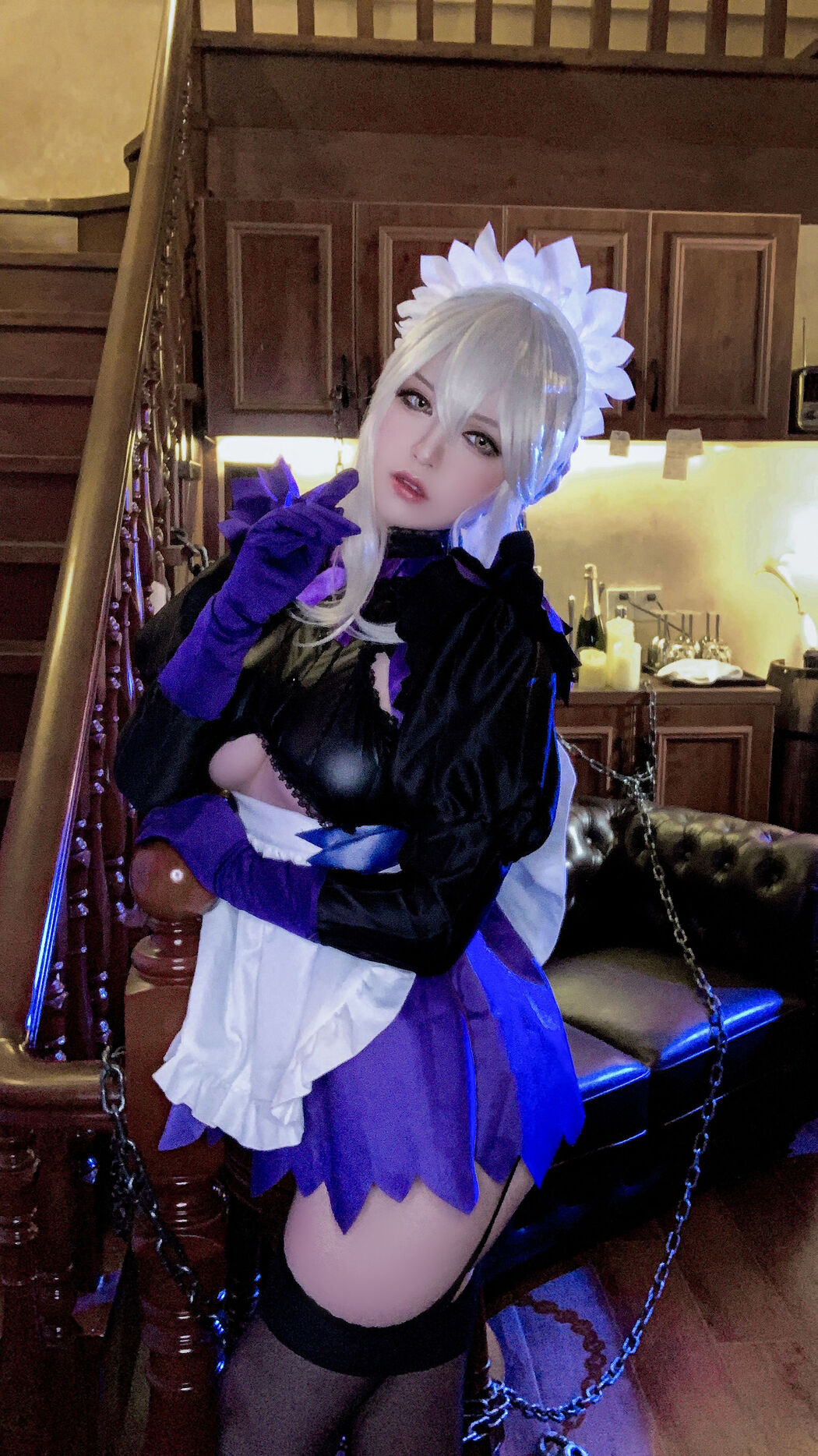 [Net Red COSER Photo] Half and Half Son - LancerAlter Maid