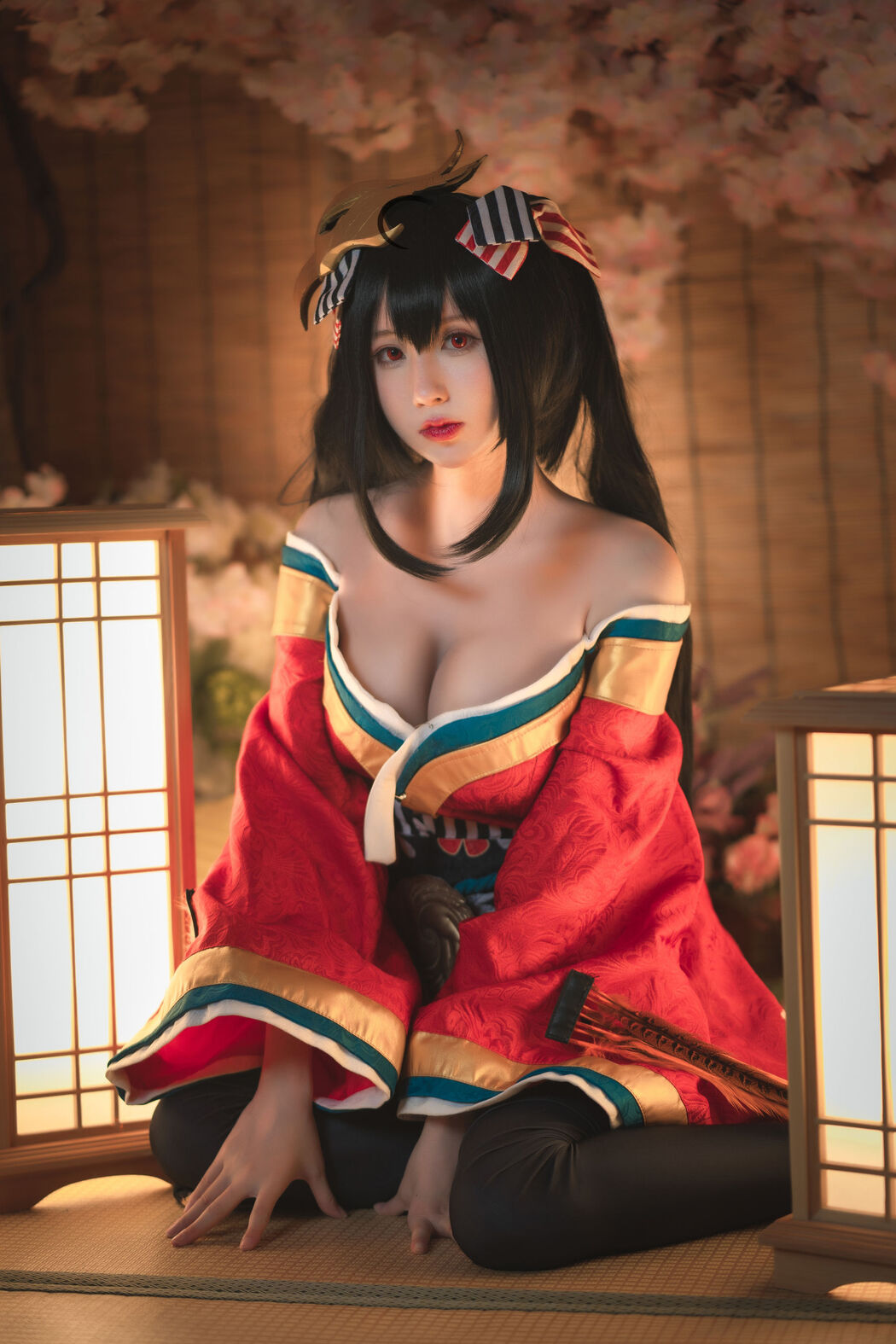 [Net Red COSER Photo] Xiyuan Temple Nange Photo - Dafeng Original Leather