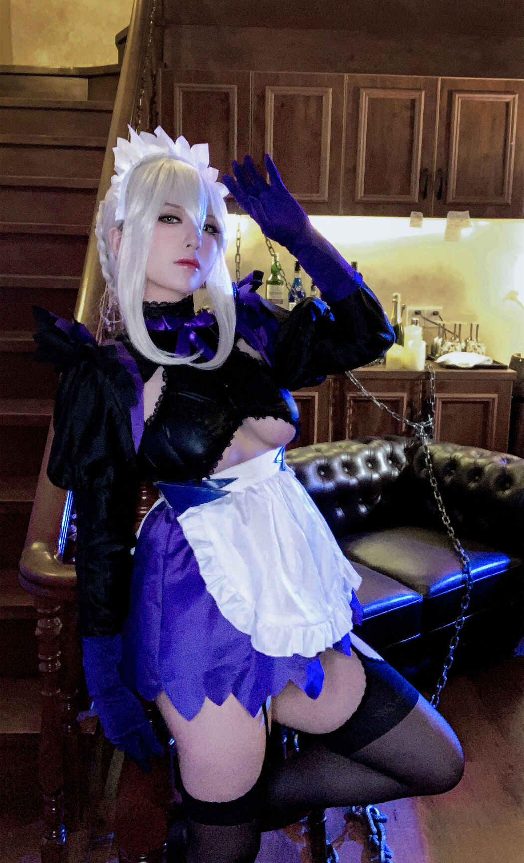 [Net Red COSER Photo] Half and Half Son - LancerAlter Maid