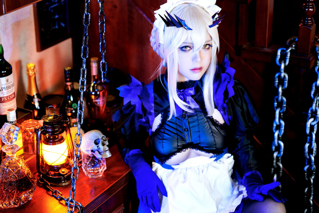 [Net Red COSER Photo] Half and Half Son - LancerAlter Maid