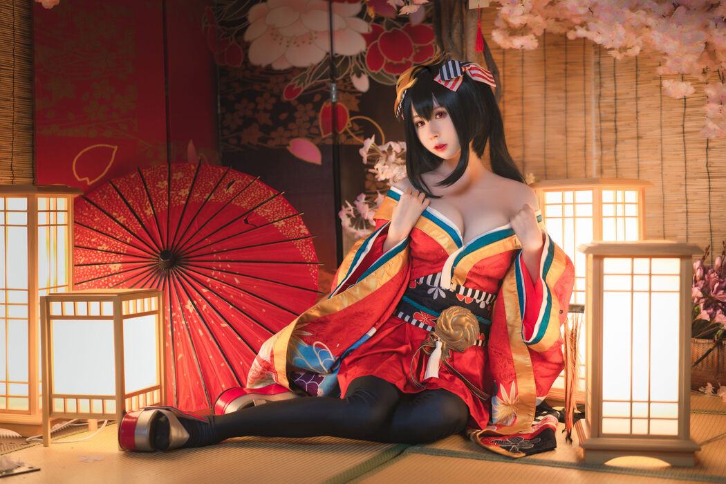 [Net Red COSER Photo] Xiyuan Temple Nange Photo - Dafeng Original Leather
