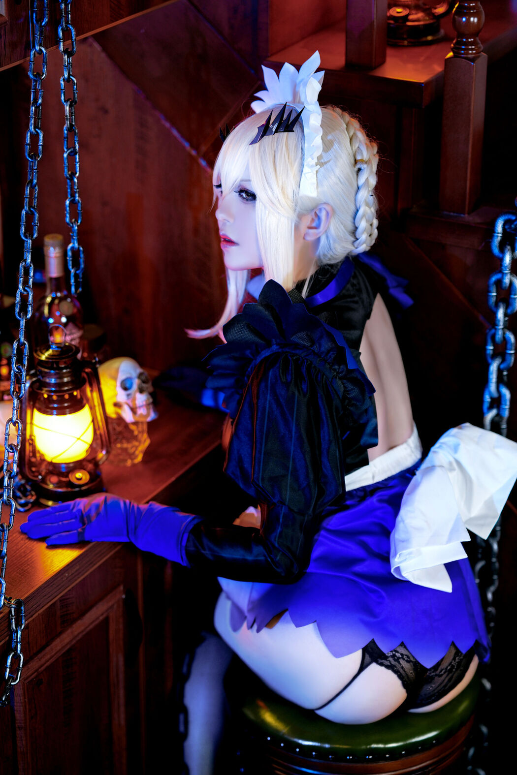 [Net Red COSER Photo] Half and Half Son - LancerAlter Maid
