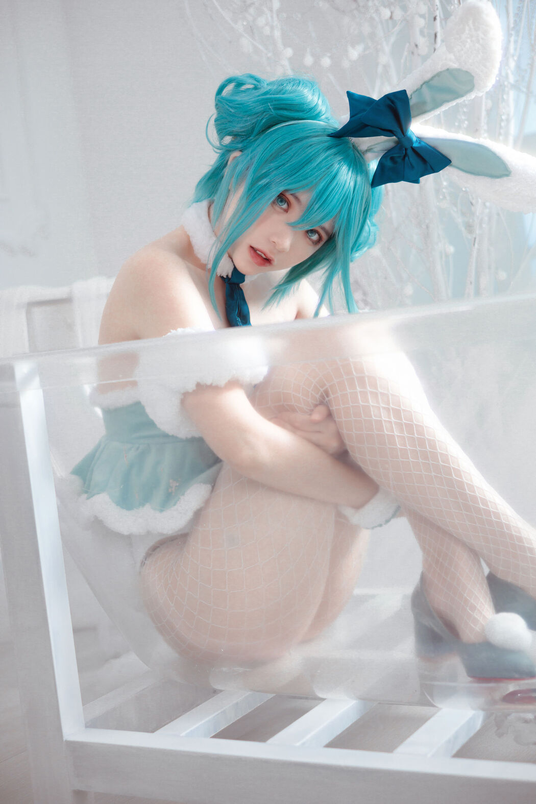 [Net Red COSER Photo] Crazy Cat ss - Miku Hatsune Bunny Girl