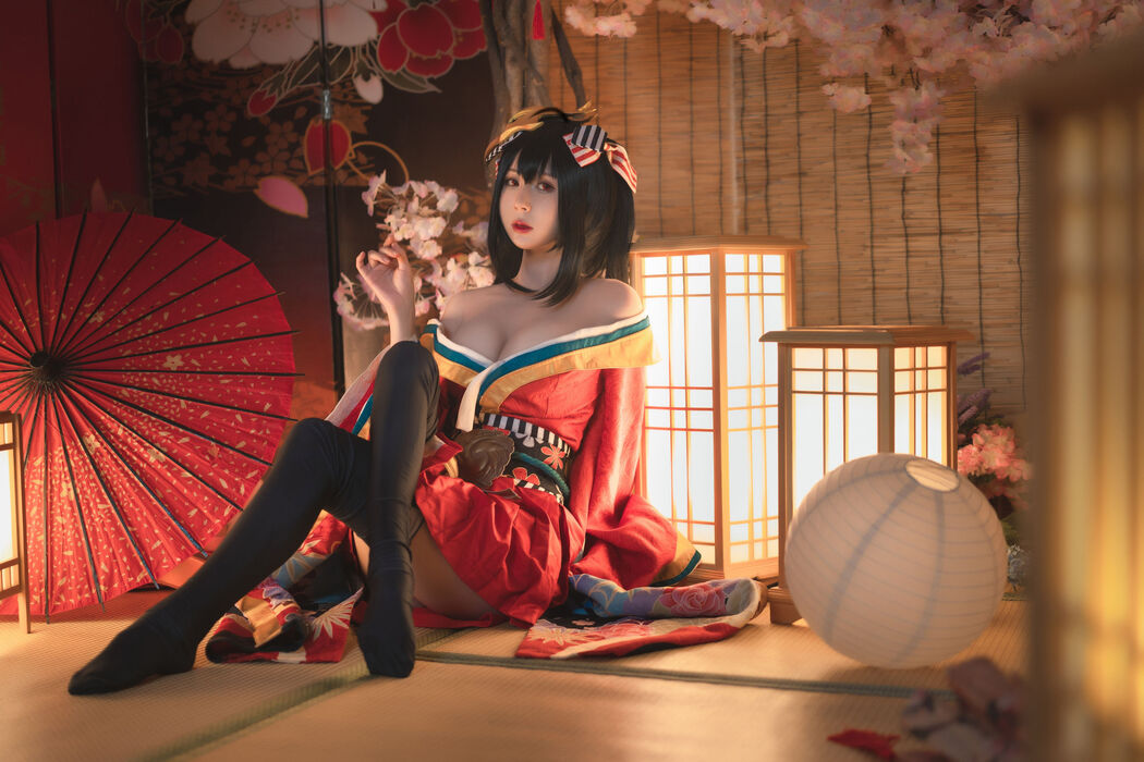 [Net Red COSER Photo] Xiyuan Temple Nange Photo - Dafeng Original Leather
