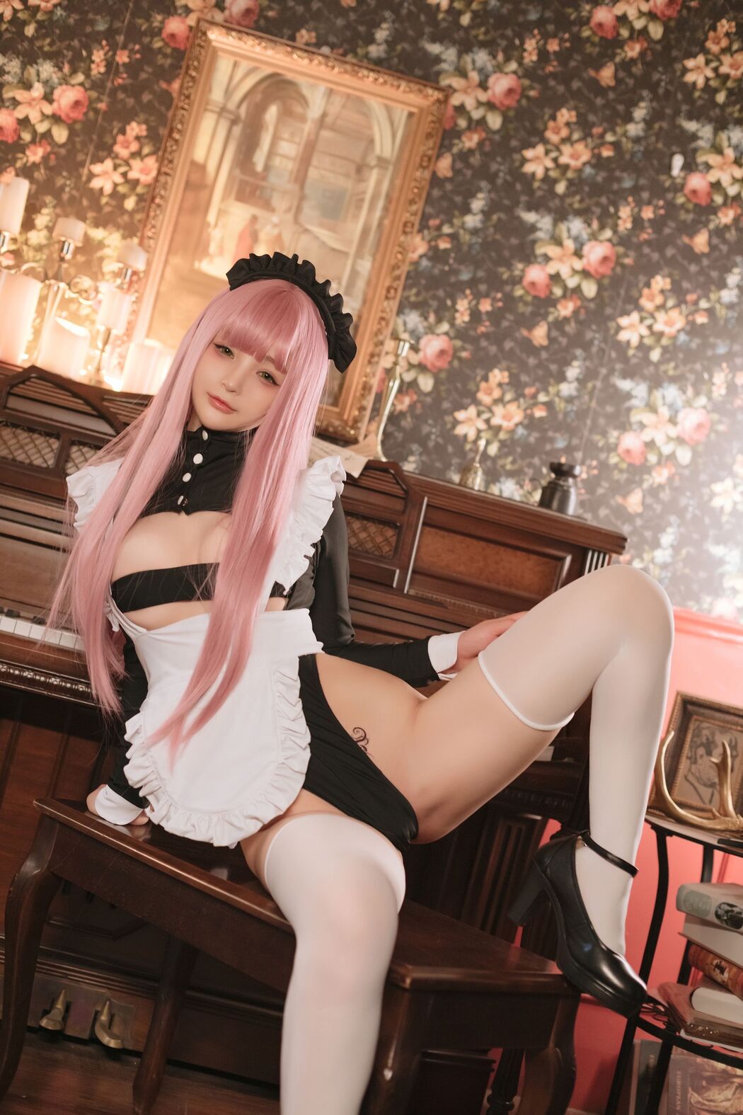 [Net Red COSER Photo] Sakurai Ningning - Retro Maid