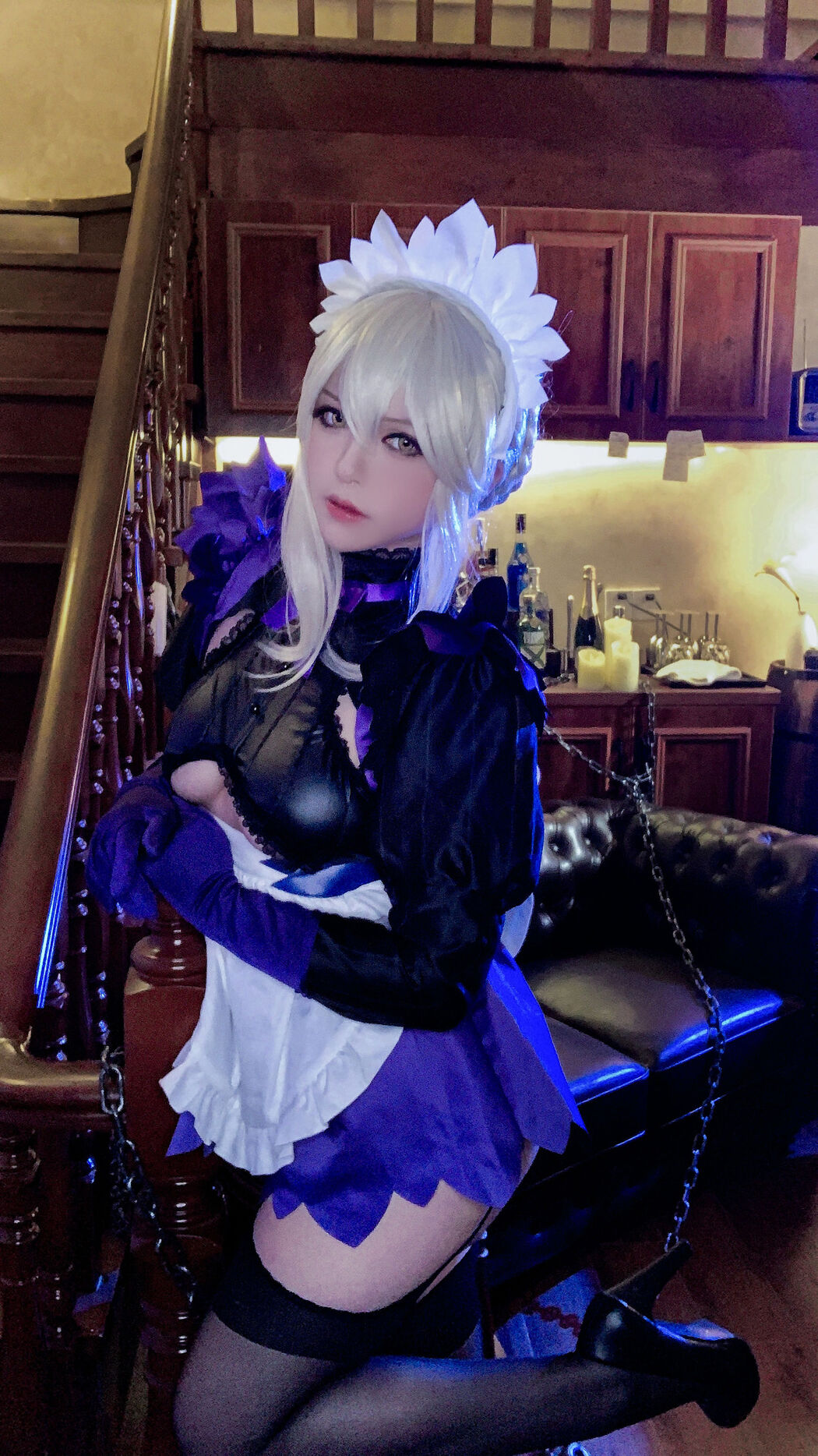 [Net Red COSER Photo] Half and Half Son - LancerAlter Maid