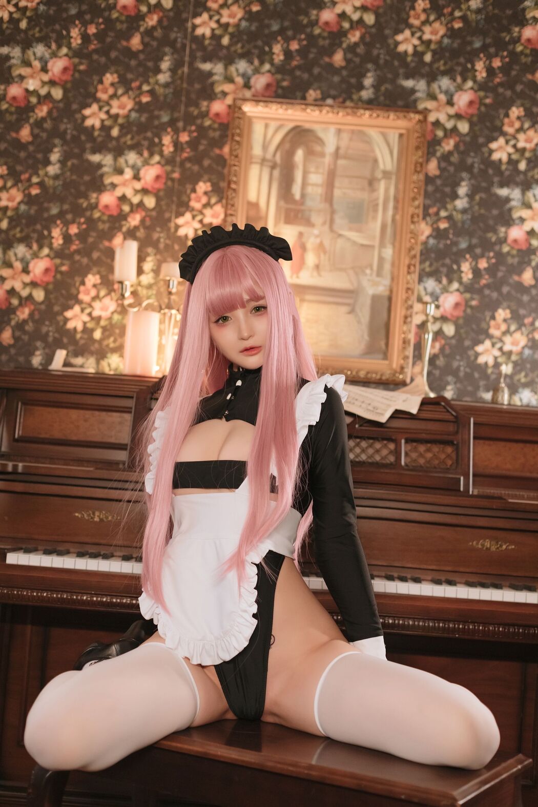 [Net Red COSER Photo] Sakurai Ningning - Retro Maid