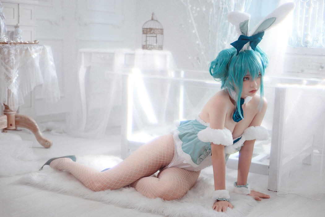 [Net Red COSER Photo] Crazy Cat ss - Miku Hatsune Bunny Girl