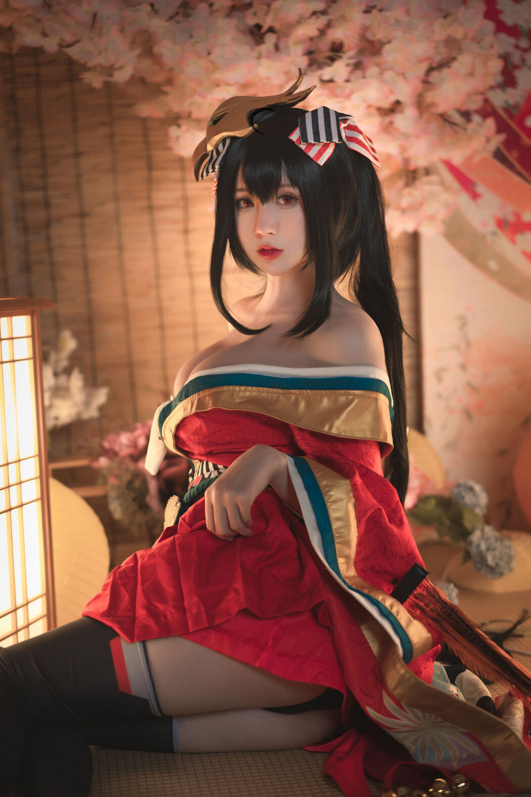 [Net Red COSER Photo] Xiyuan Temple Nange Photo - Dafeng Original Leather