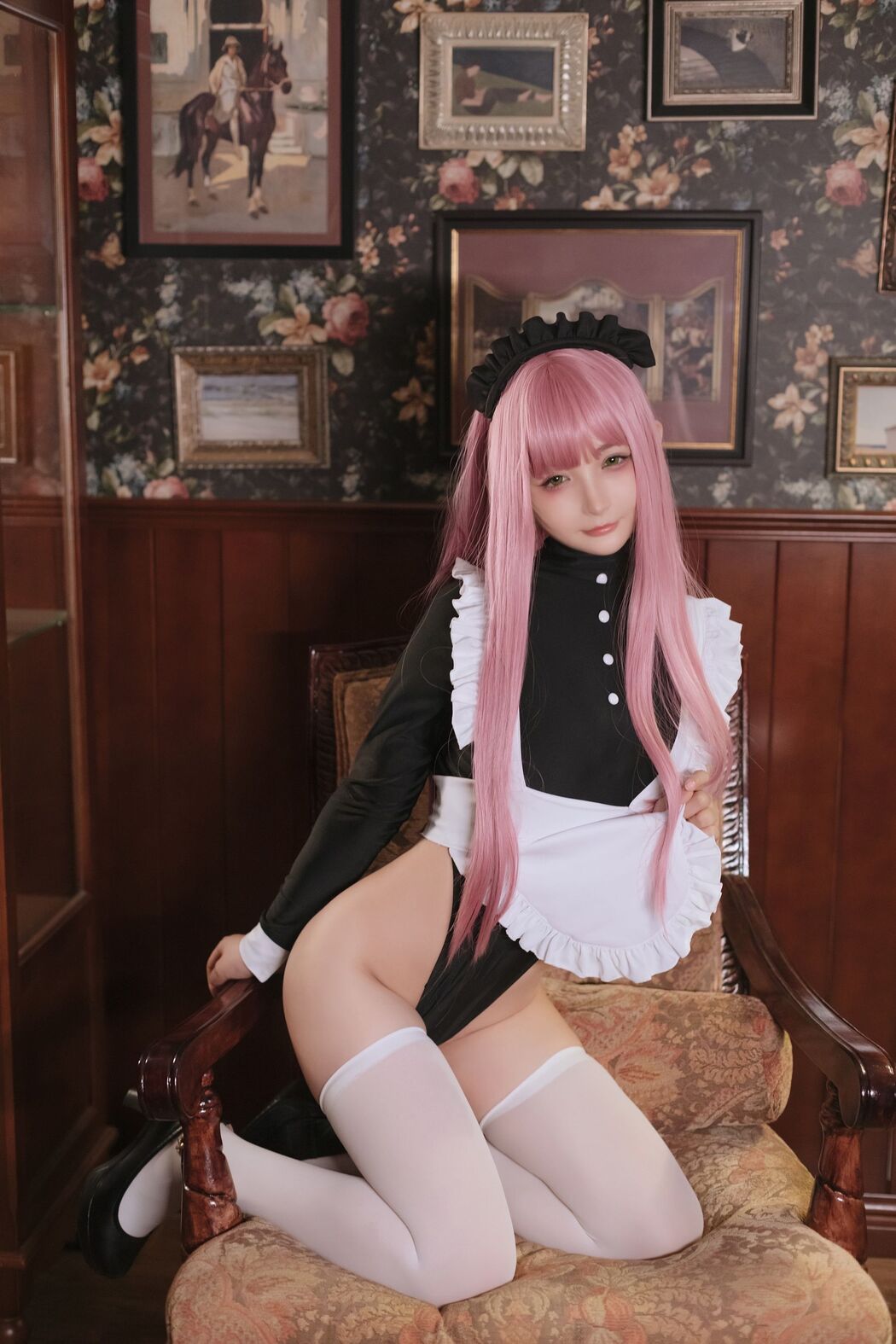 [Net Red COSER Photo] Sakurai Ningning - Retro Maid