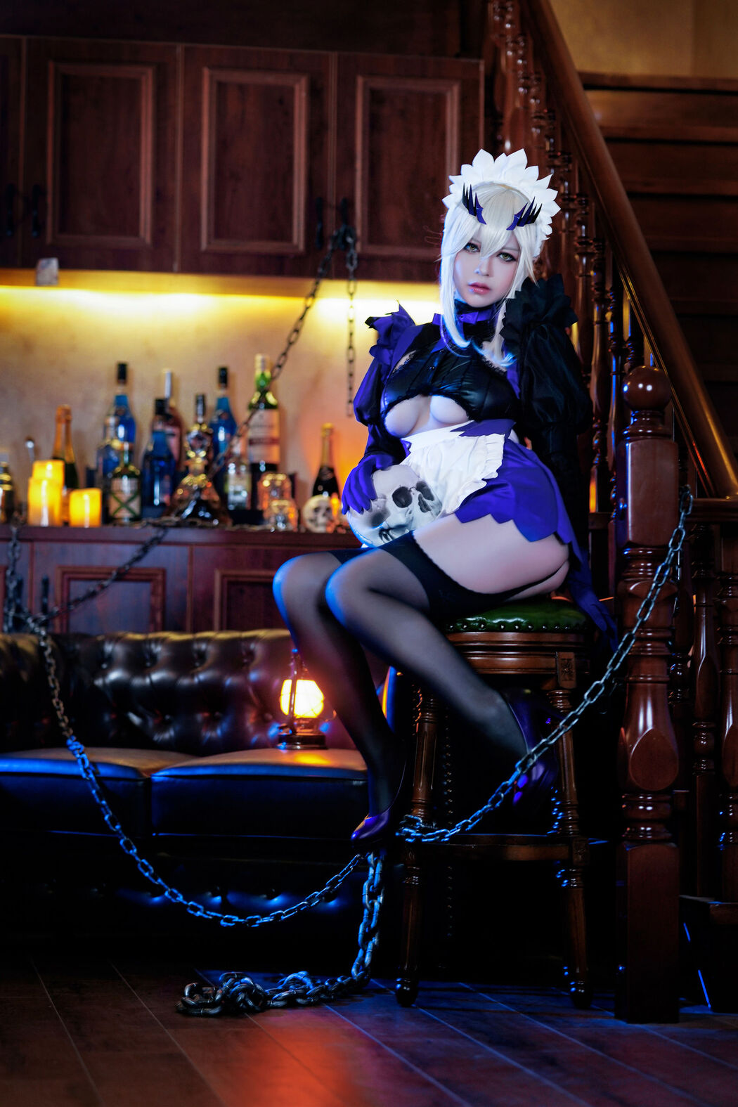 [Net Red COSER Photo] Half and Half Son - LancerAlter Maid
