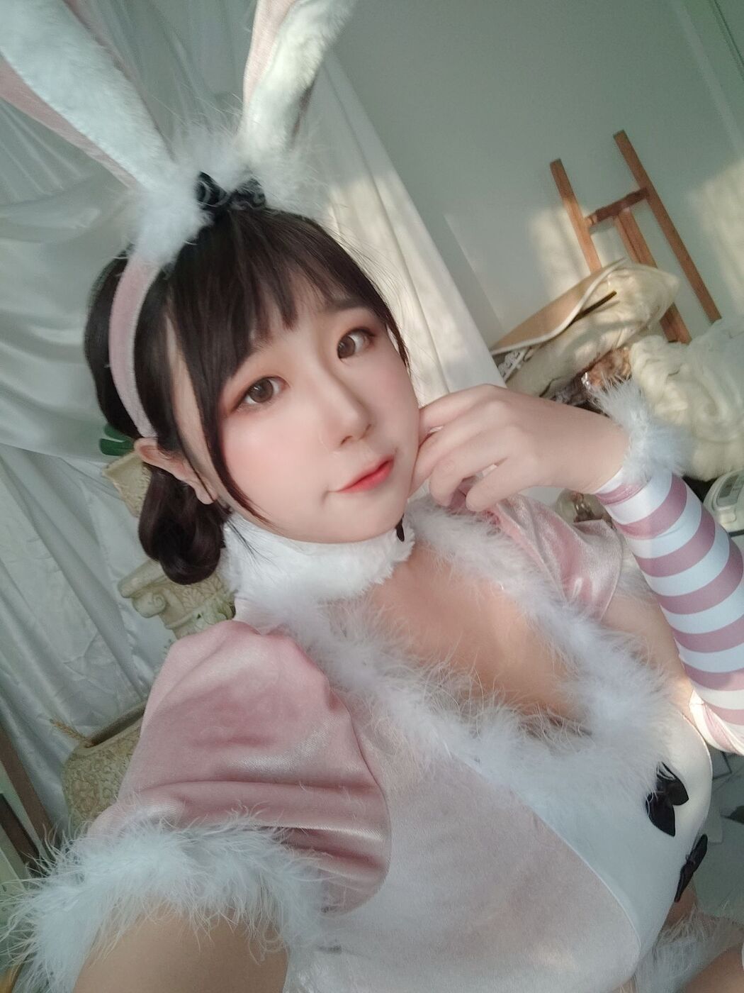 [Internet celebrity COSER photo] Anime blogger Mu Ling Mu0 - Selfie 2