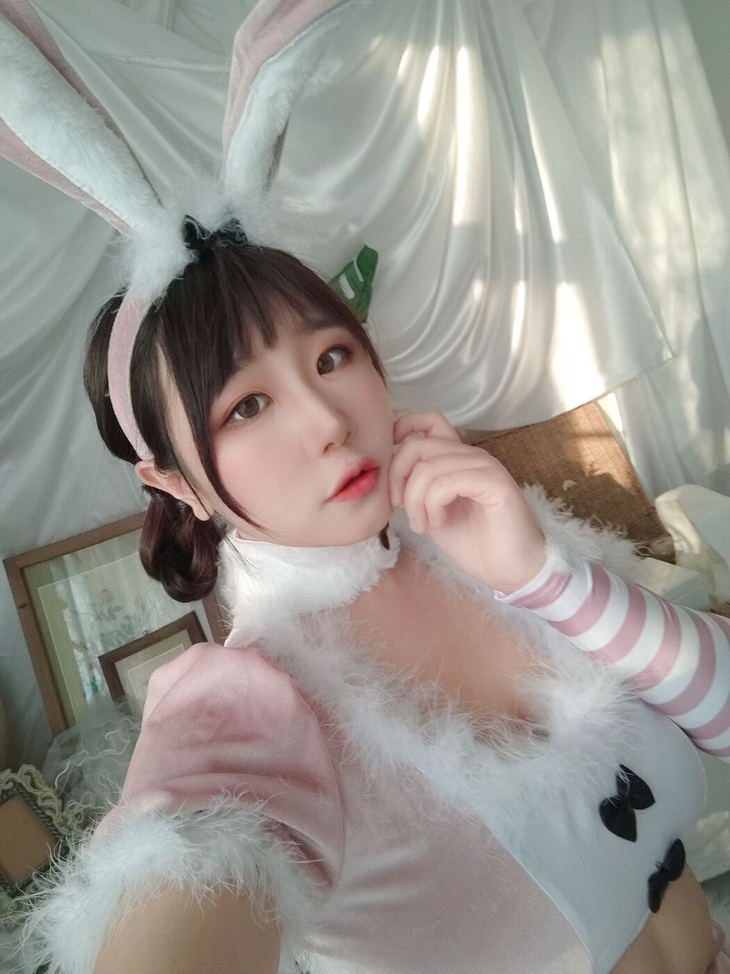 [Internet celebrity COSER photo] Anime blogger Mu Ling Mu0 - Selfie 2